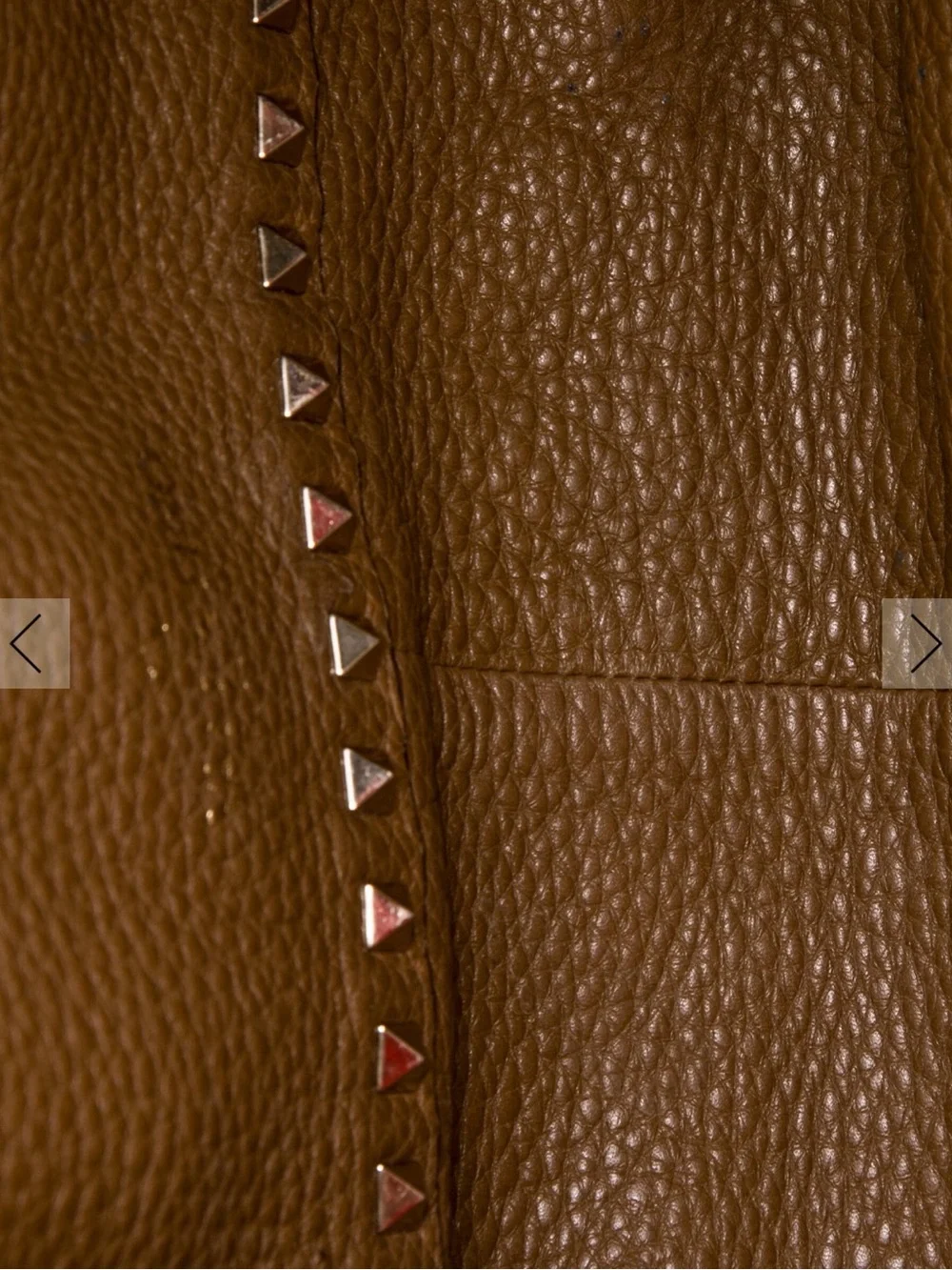 Valentino Black Leather Rockstud Tote with Detachable Strap